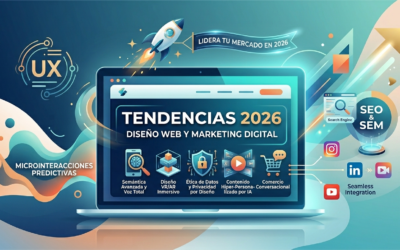Tendencias de Diseño Web y Marketing Digital para 2026